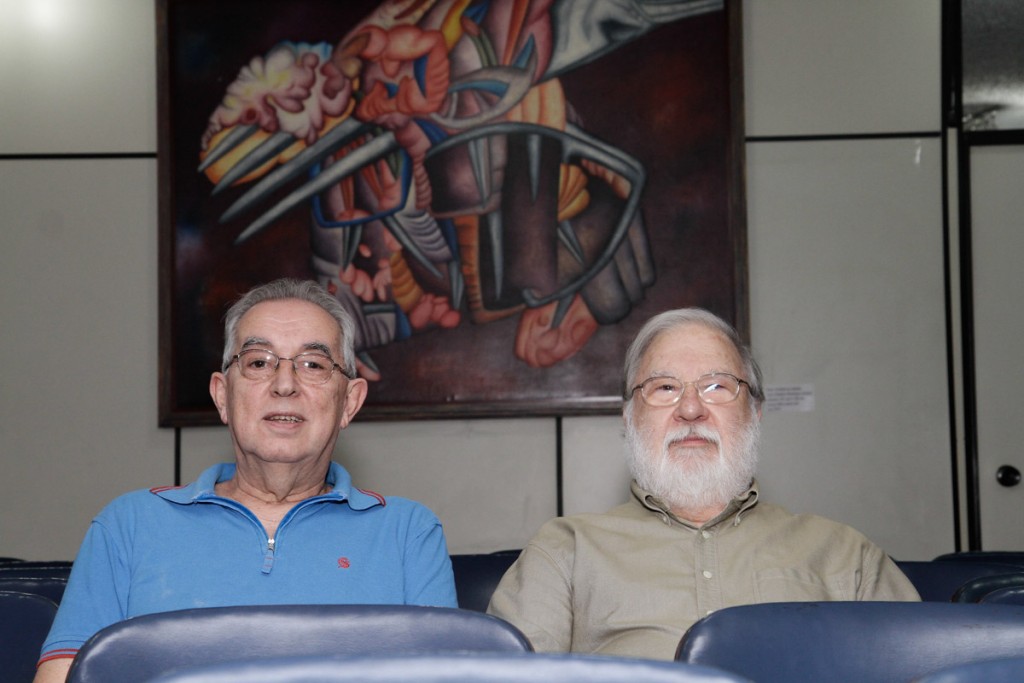 Os críticos da APCA José Cetra Filho e Vinicio Angelici: membros do Conselho Fiscal - Foto: Silvana Garzaro