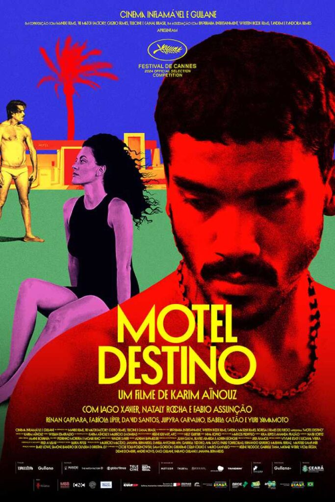 Pôster do filme Motel Destino, pré-selecionado a uma indicação ao Oscar de 2025