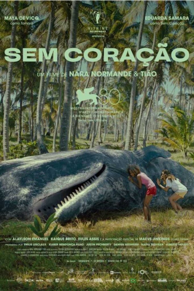 Pôster do filme Sem Coração, pré-selecionado a uma indicação ao Oscar de 2025