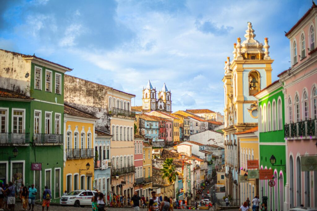 the historic center of salvador bahia brazil